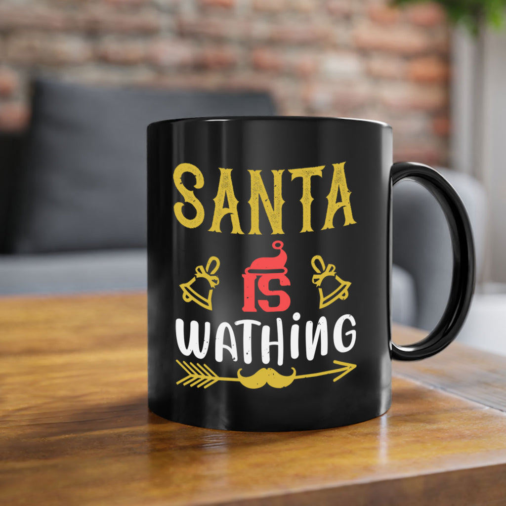 santa is a wathing 365#- christmas-Mug / Coffee Cup