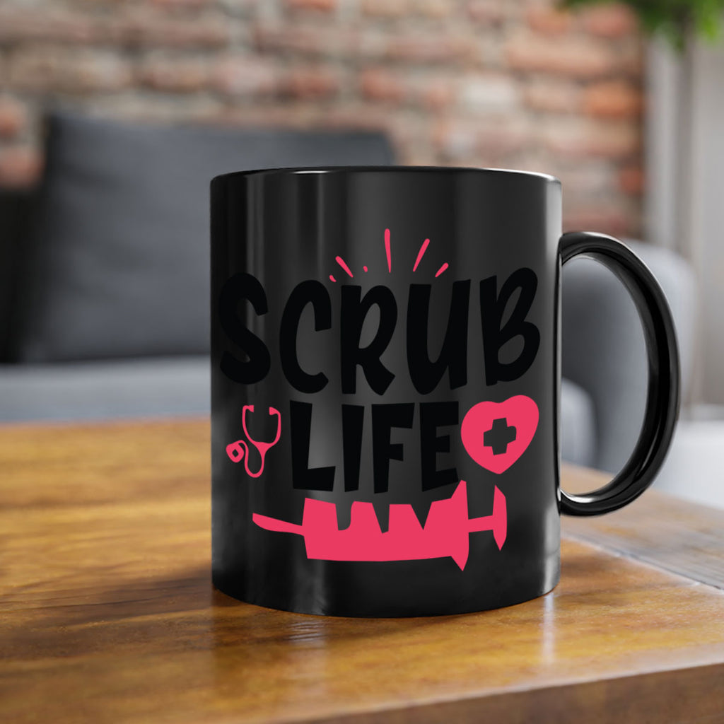 scrub life Style 352#- nurse-Mug / Coffee Cup