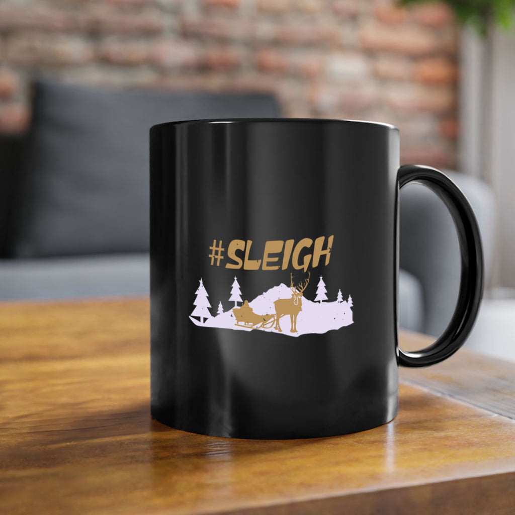 sleigh 462#- christmas-Mug / Coffee Cup