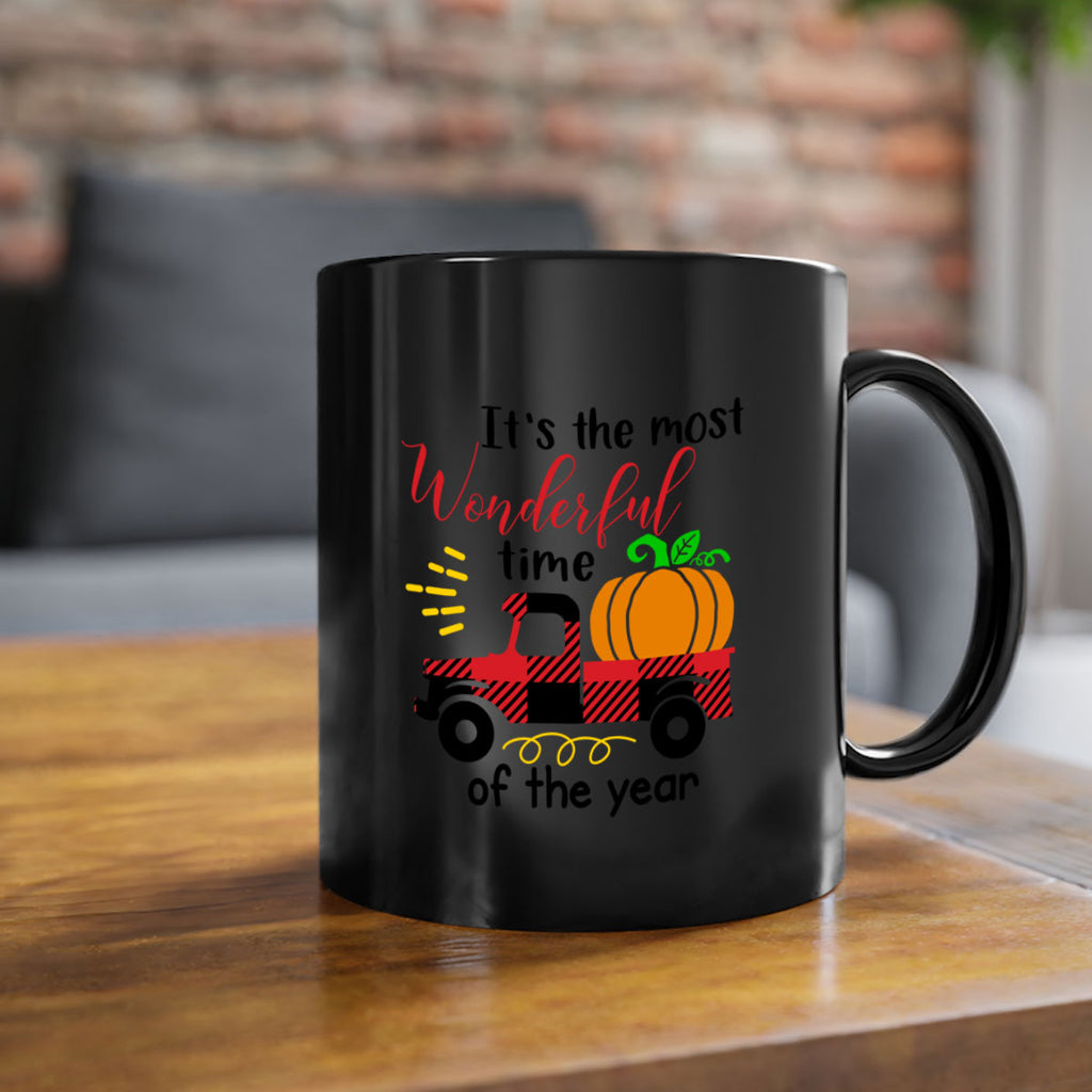 the most wonderful time pumpkin style 1204#- christmas-Mug / Coffee Cup