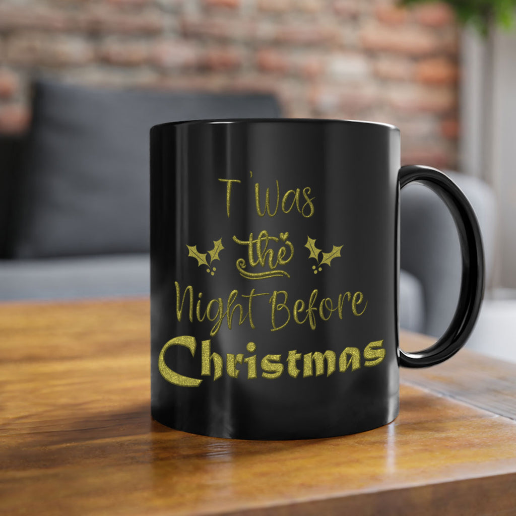twas the night before christmas green 438#- christmas-Mug / Coffee Cup