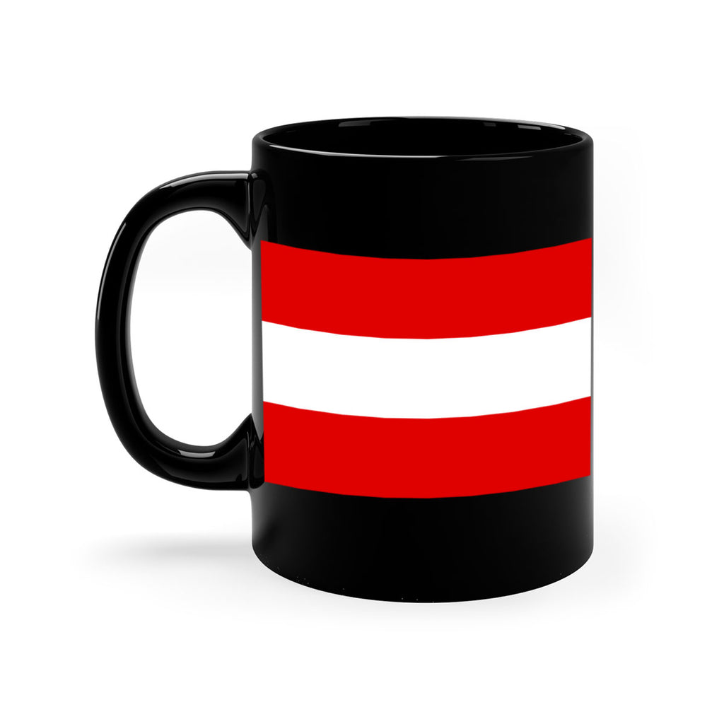 Austria 188#- world flag-Mug / Coffee Cup