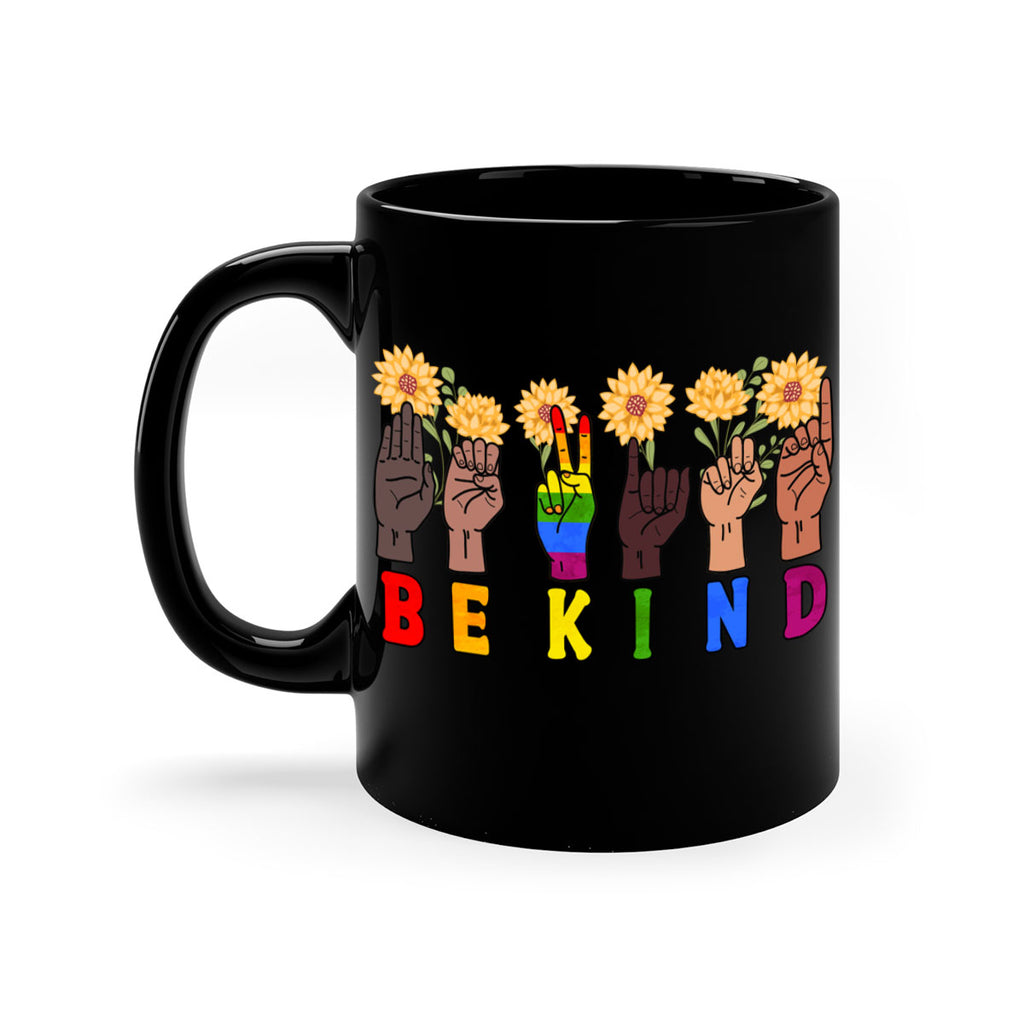 Be Kind Sign Language Hand Talking Lgbt 20#- lgbt-Mug / Coffee Cup