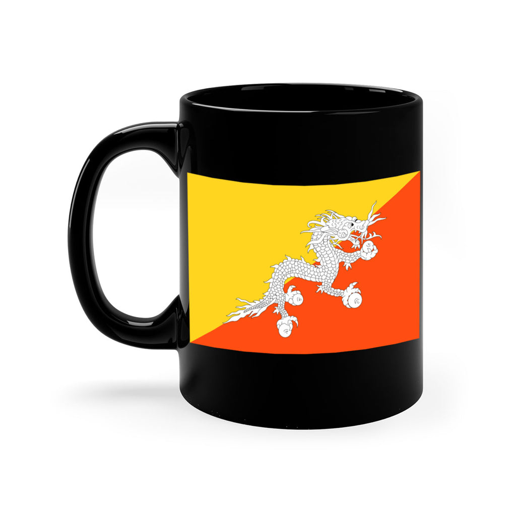 Bhutan 178#- world flag-Mug / Coffee Cup