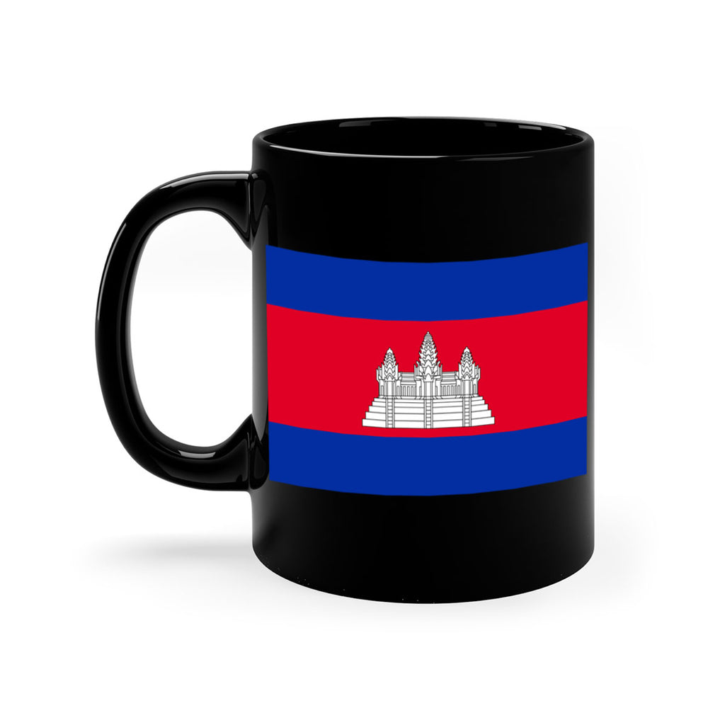 Cambodia 168#- world flag-Mug / Coffee Cup