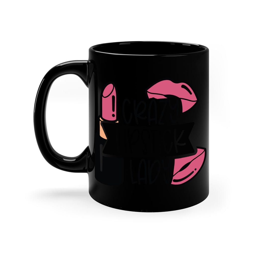 Crazy Lipstick Lady Style 108#- makeup-Mug / Coffee Cup