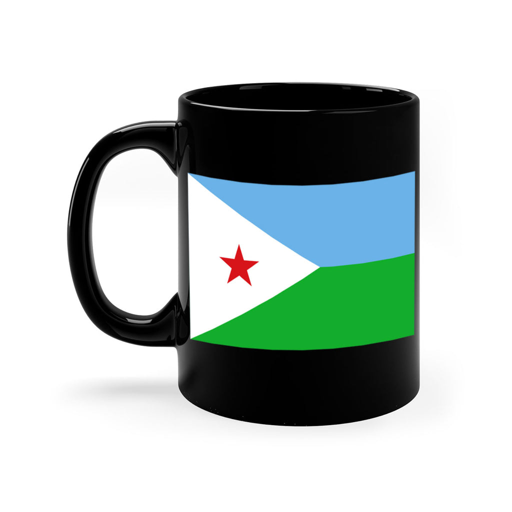 Djibouti 150#- world flag-Mug / Coffee Cup