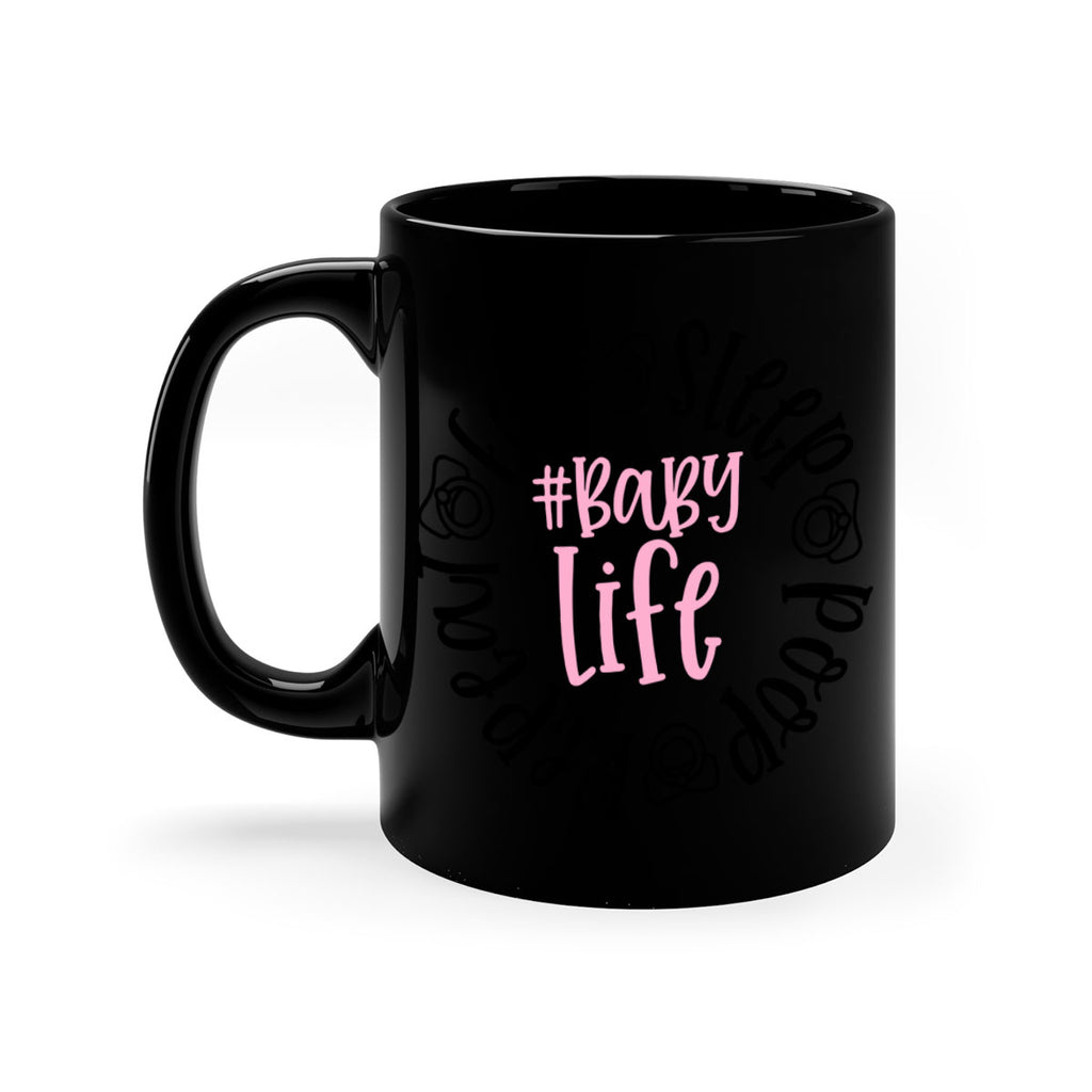 Eat Sleep Poop Repeat BabyLife Style 97#- baby2-Mug / Coffee Cup