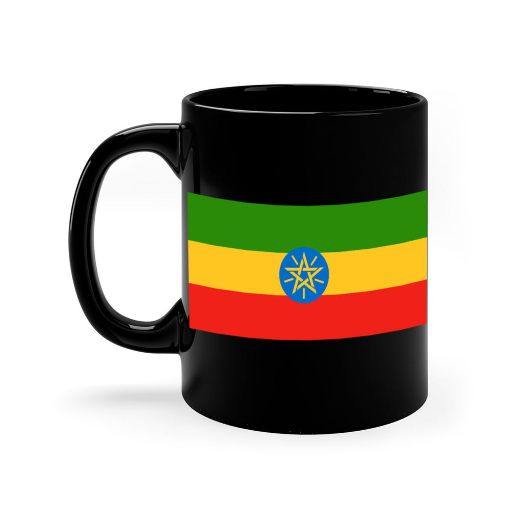 Ethiopia 140#- world flag-Mug / Coffee Cup