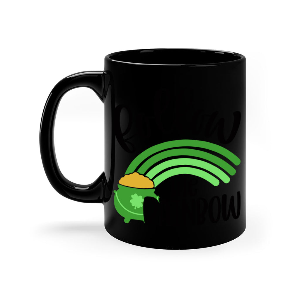 Follow The Rainbow Style 99#- St Patricks Day-Mug / Coffee Cup