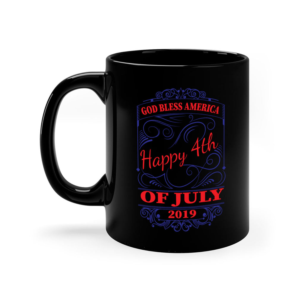 GOD BLESS AMERICA Happy thOF JULY Style 94#- 4th Of July-Mug / Coffee Cup