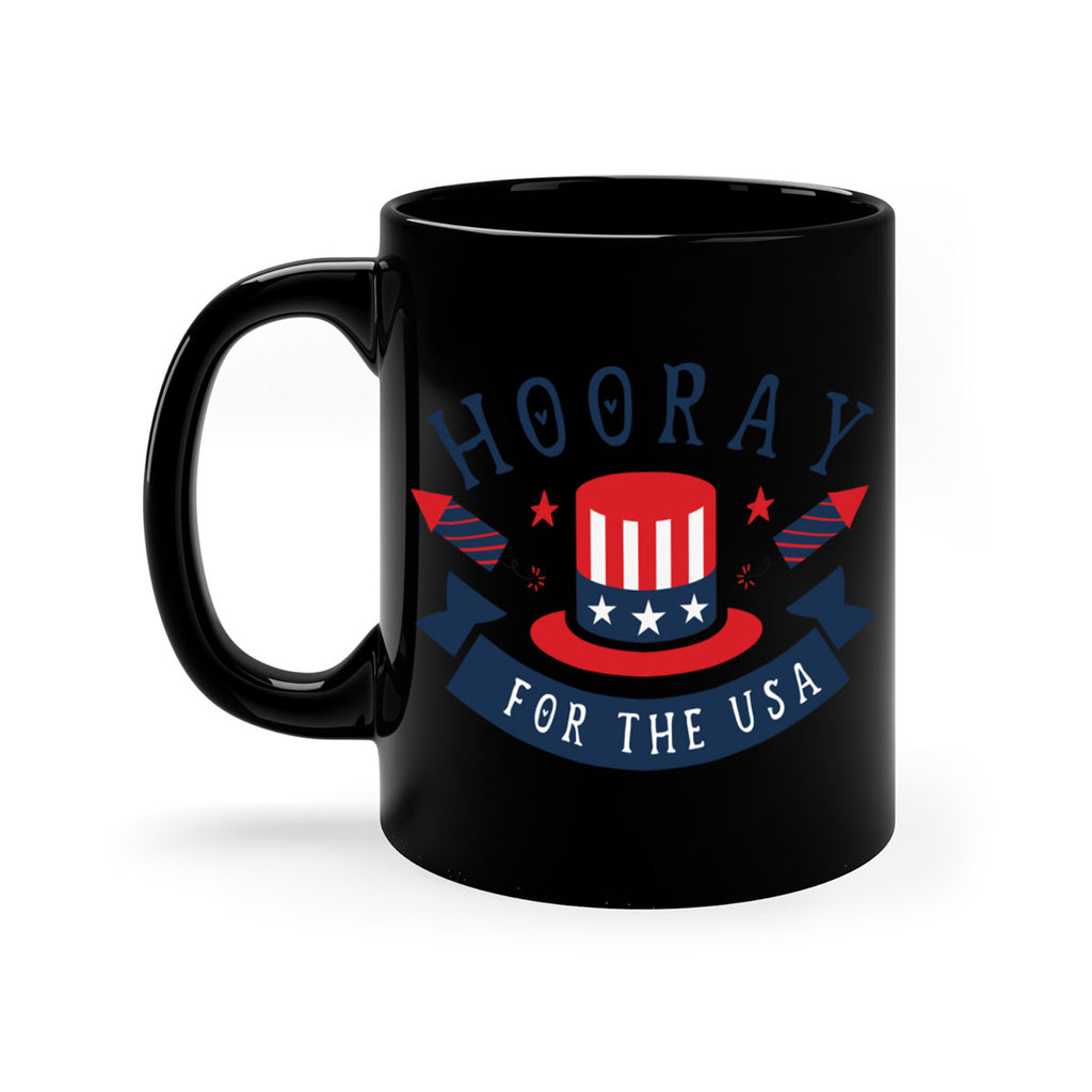 Hooray for the usa Style 42#- 4th Of July-Mug / Coffee Cup