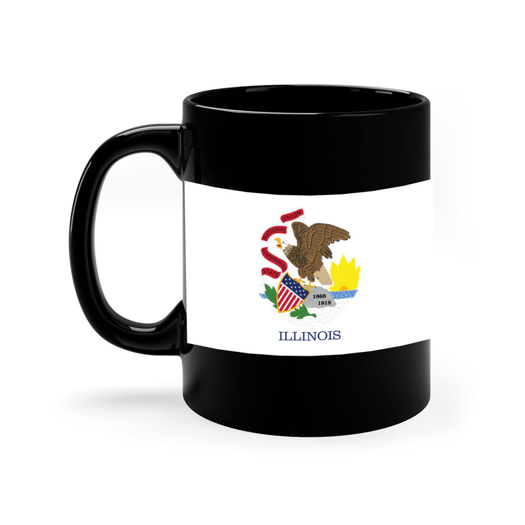 Illinois 39#- Us Flags-Mug / Coffee Cup