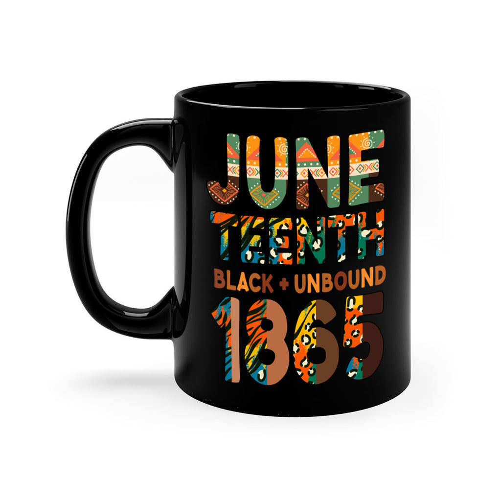 Juneteenth Black Unbound 1865 Png 33#- juneteenth-Mug / Coffee Cup