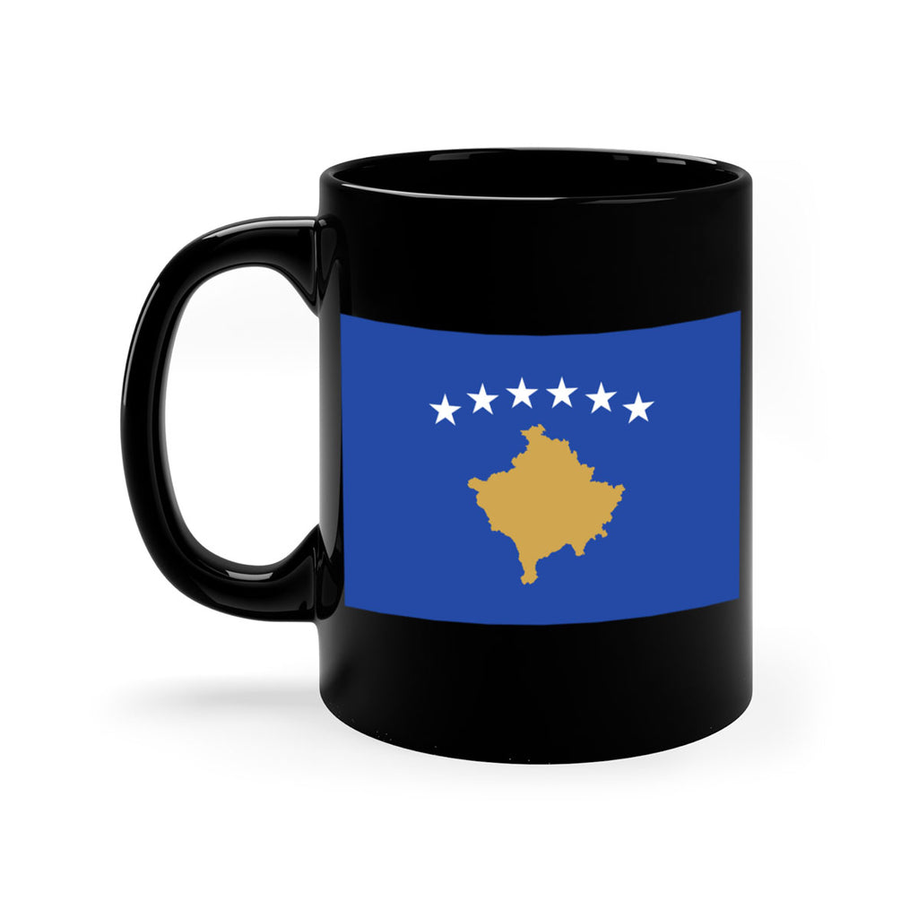 Kosovo 108#- world flag-Mug / Coffee Cup