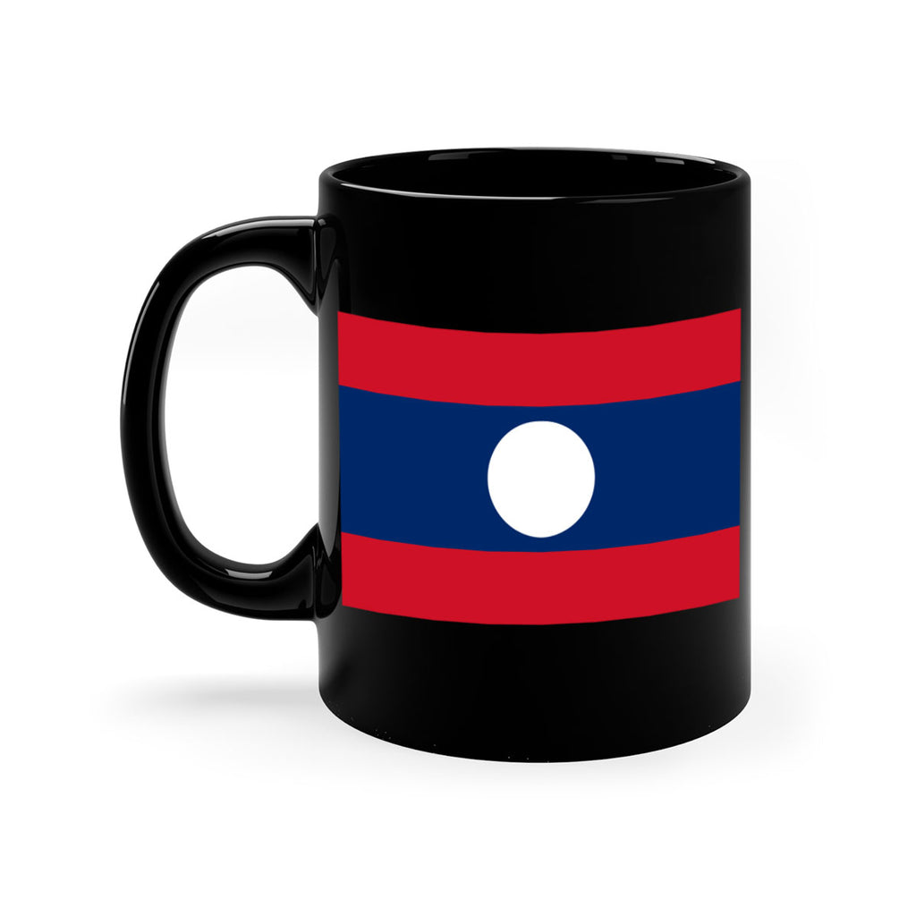 Laos 105#- world flag-Mug / Coffee Cup