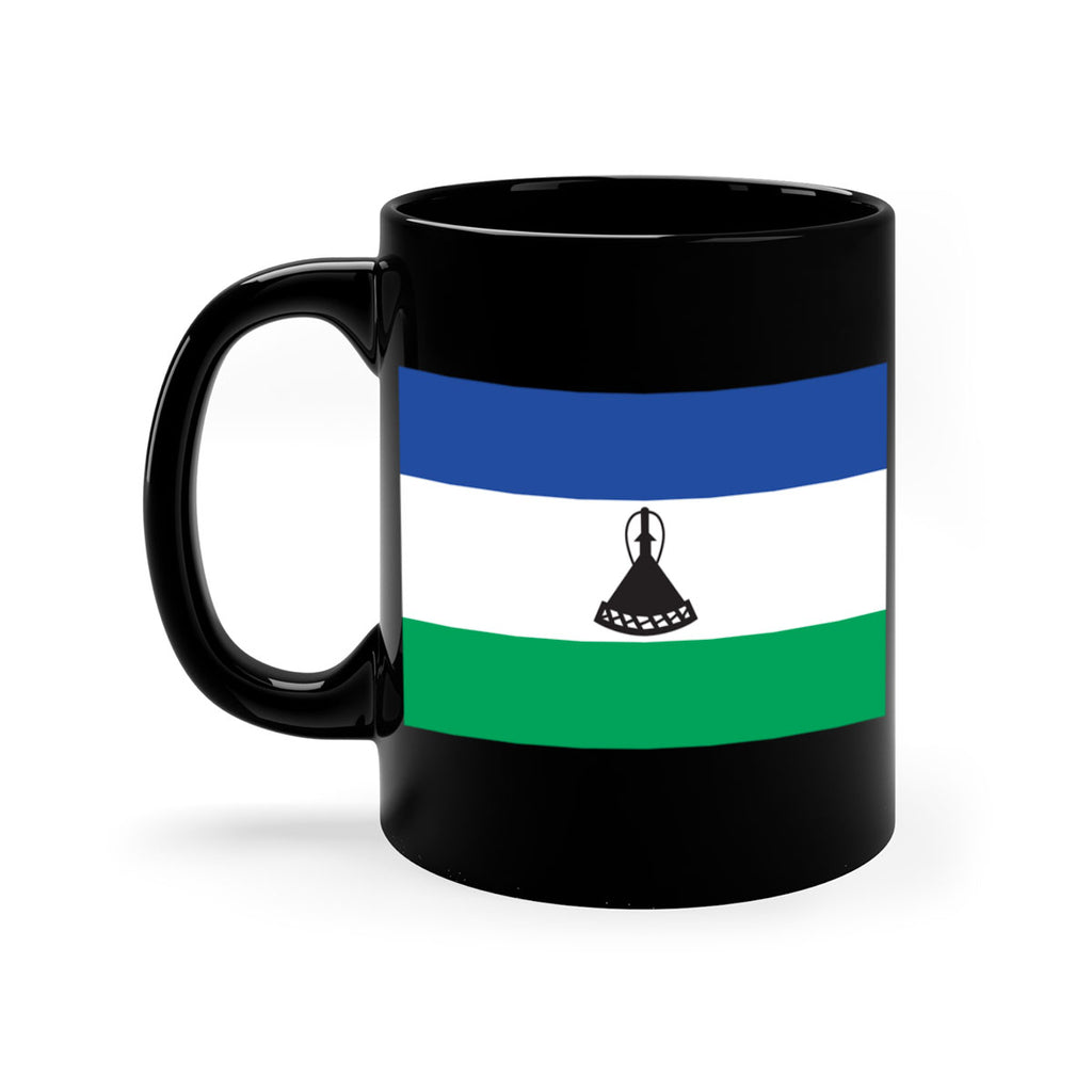 Lesotho 102#- world flag-Mug / Coffee Cup