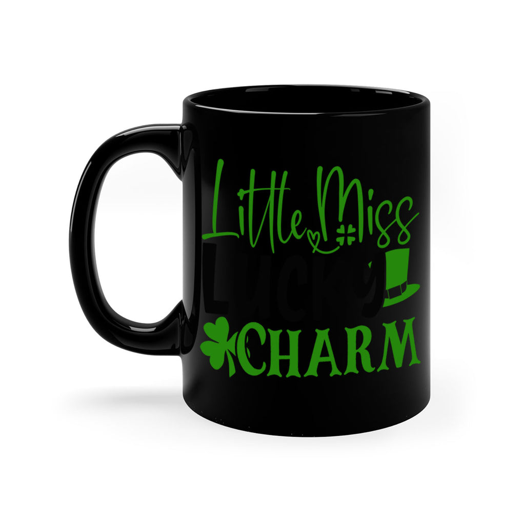 Little Miss Lucky Charm Style 154#- St Patricks Day-Mug / Coffee Cup