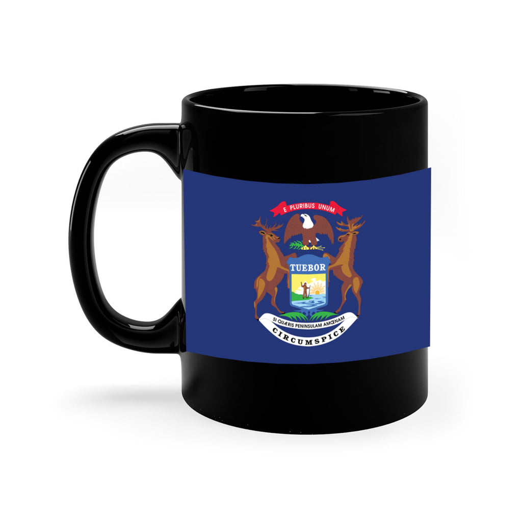 Michigan 30#- Us Flags-Mug / Coffee Cup