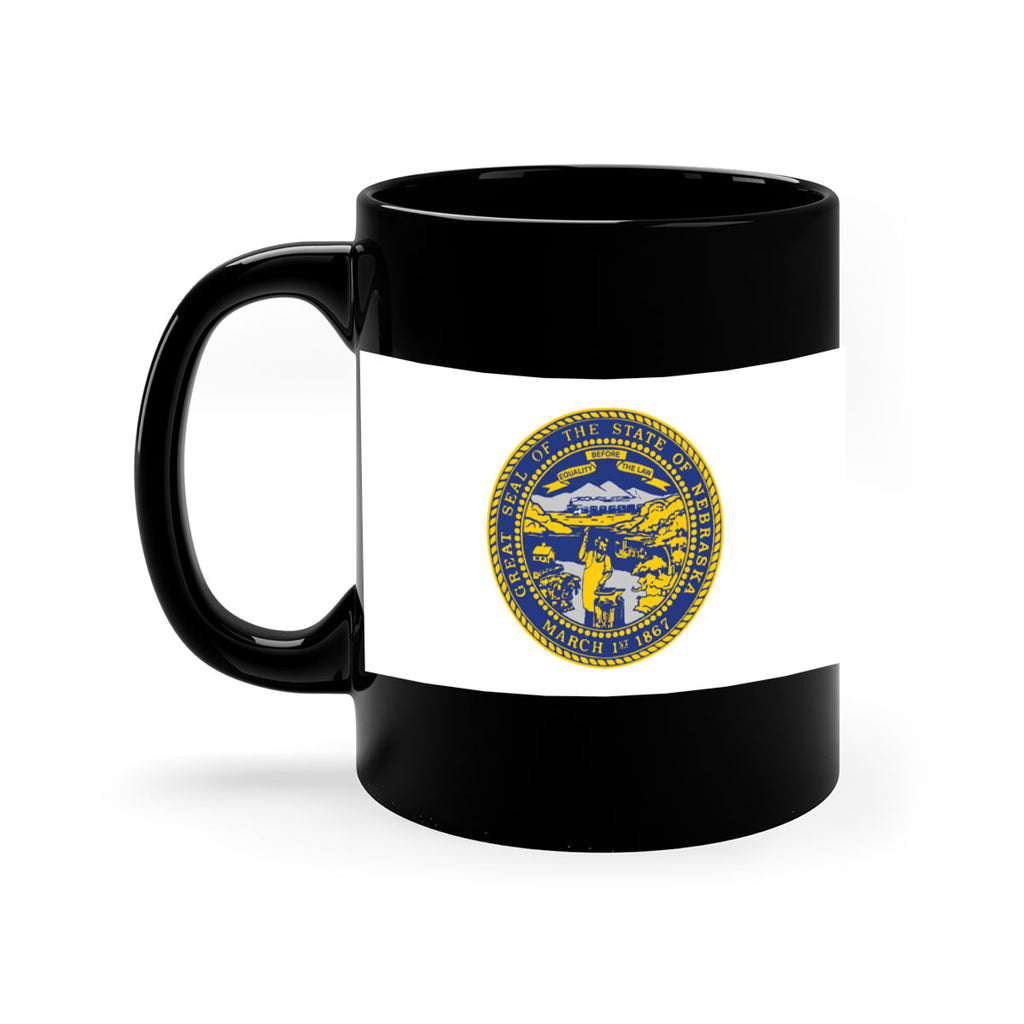 Nebraska 25#- Us Flags-Mug / Coffee Cup