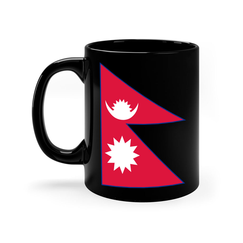 Nepal 76#- world flag-Mug / Coffee Cup