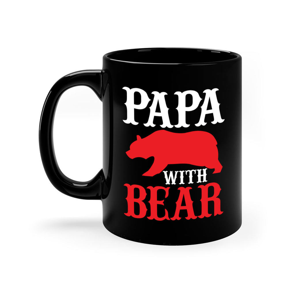 PAPA WITH BEAR 111#- grandpa-Mug / Coffee Cup