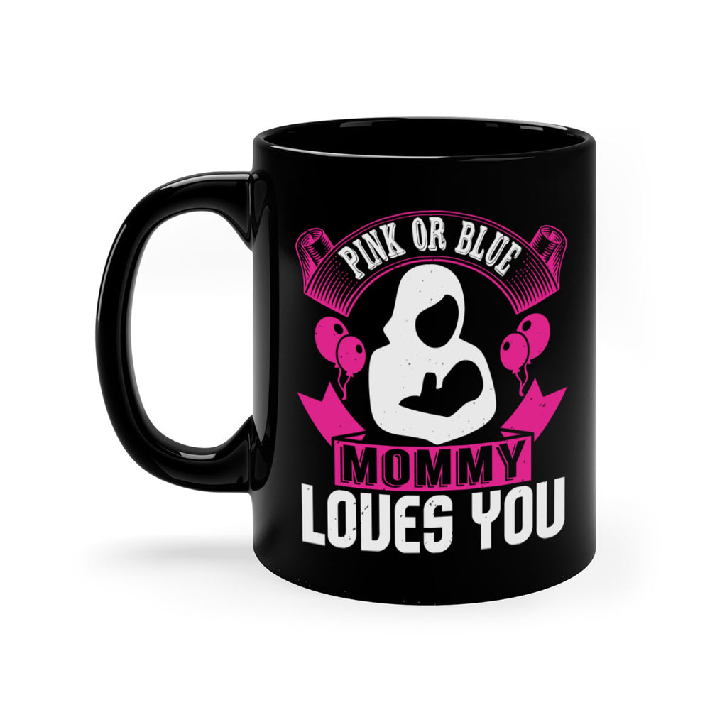 Pink or Blue Monny Loves You Style 178#- baby2-Mug / Coffee Cup