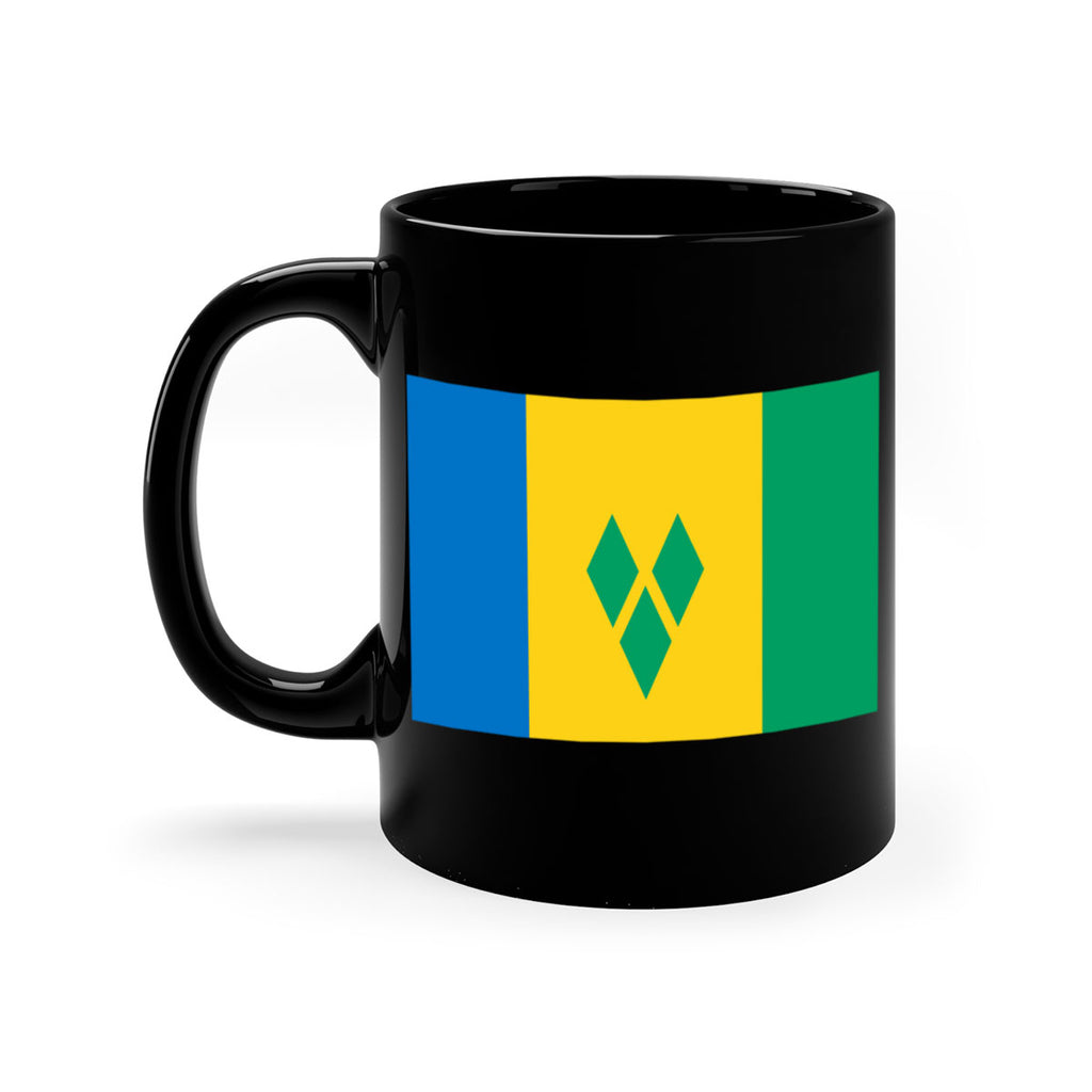 Saint Vincent and the Grenadines 50#- world flag-Mug / Coffee Cup