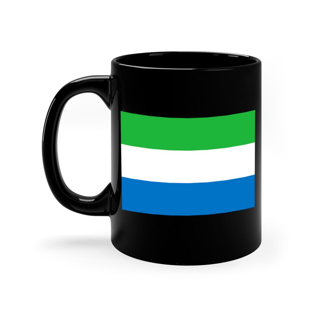 Sierra Leone 42#- world flag-Mug / Coffee Cup