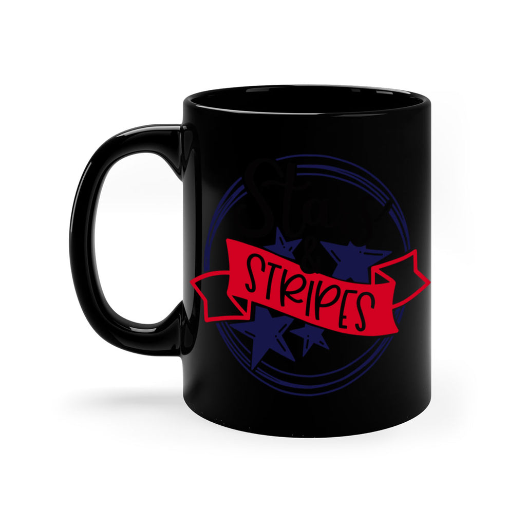 Stars StripeS Style 174#- 4th Of July-Mug / Coffee Cup