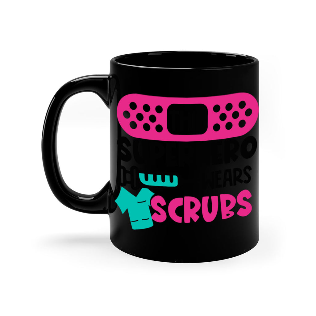 This Superhero Wears Scrubs Style Style 20#- nurse-Mug / Coffee Cup