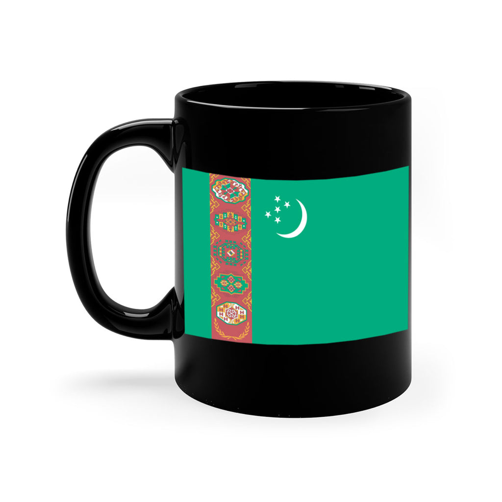 Turkmenistan 16#- world flag-Mug / Coffee Cup