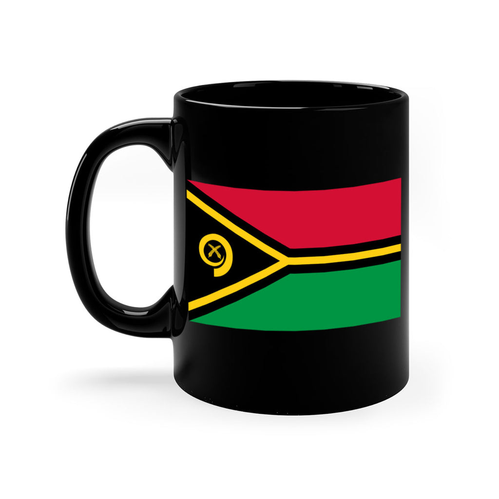 Vanuatu 7#- world flag-Mug / Coffee Cup