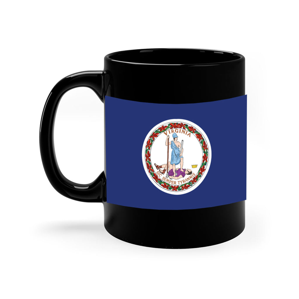 Virginia 6#- Us Flags-Mug / Coffee Cup