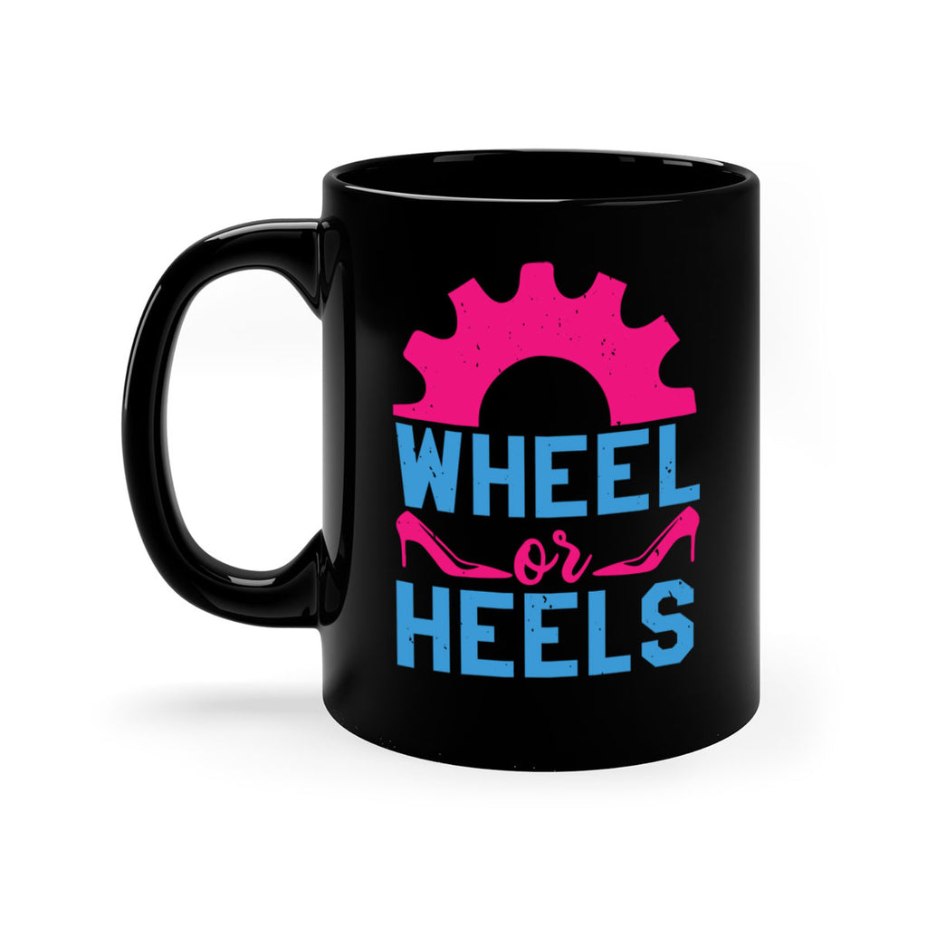 Wheel or Heels Style 8#- baby shower-Mug / Coffee Cup