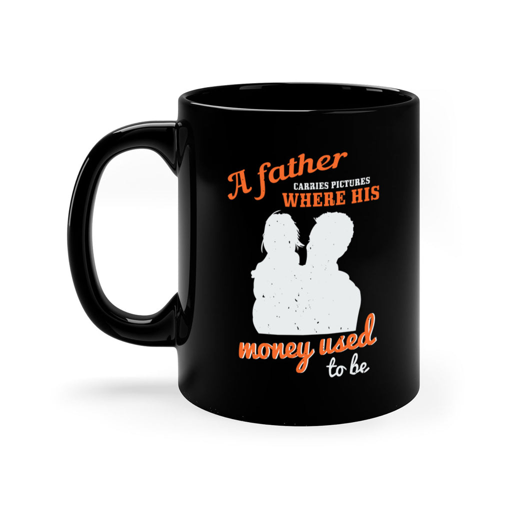 a father carries pictures 273#- fathers day-Mug / Coffee Cup