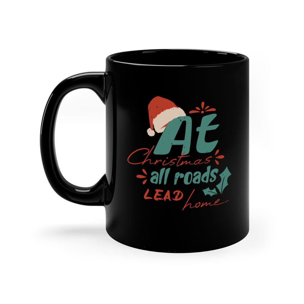 at christmas all roads 320#- christmas-Mug / Coffee Cup