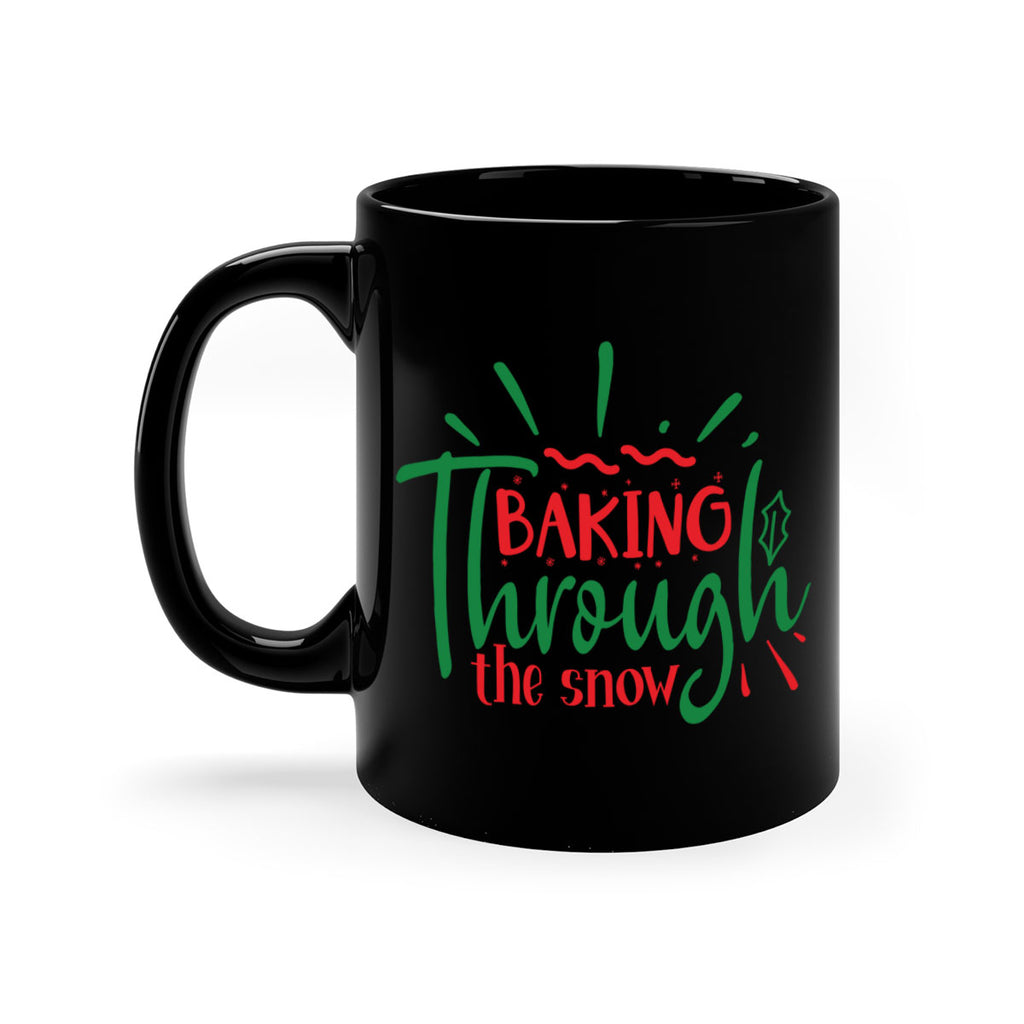 baking through the snow style 60#- christmas-Mug / Coffee Cup