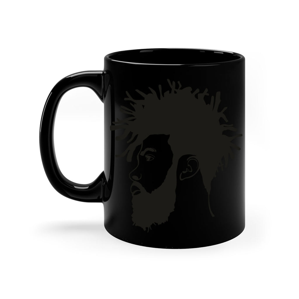 beardman 46#- Black men - Boys-Mug / Coffee Cup