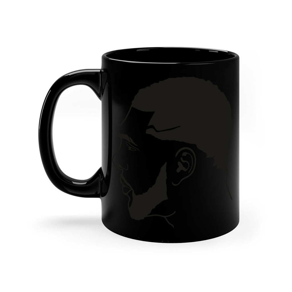 beardman 55#- Black men - Boys-Mug / Coffee Cup