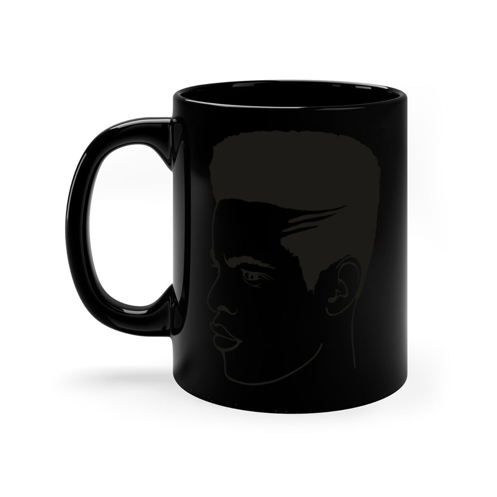 beardman 61#- Black men - Boys-Mug / Coffee Cup