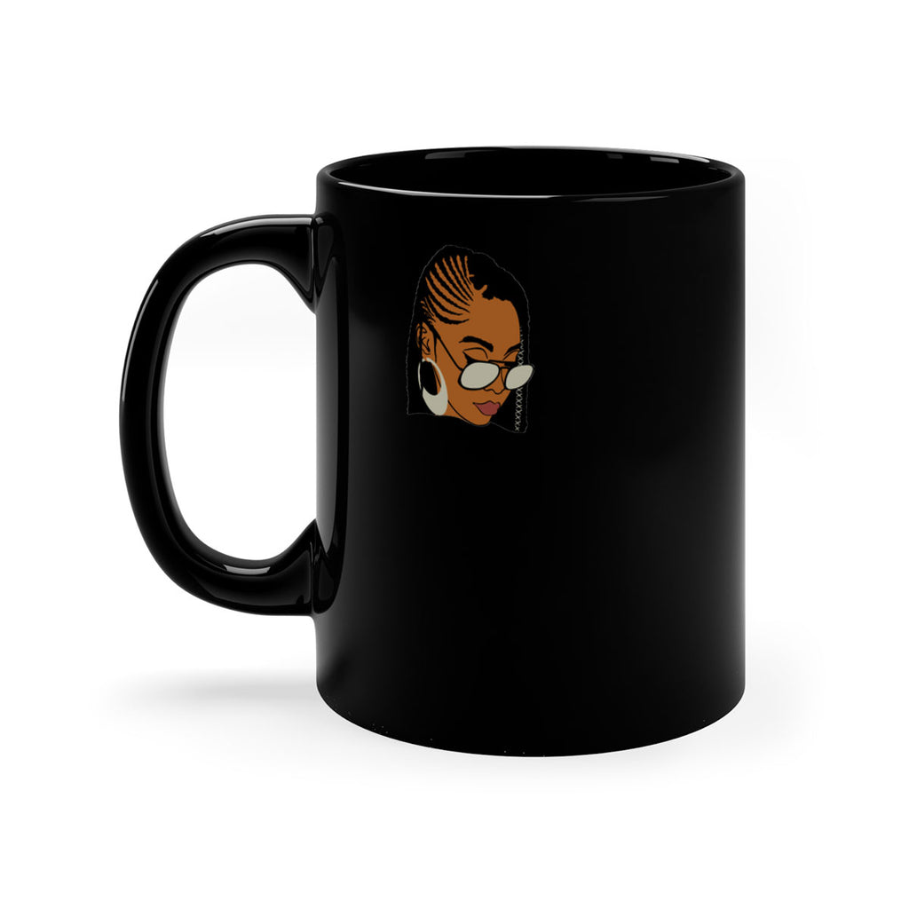 black afro 39#- Black women - Girls-Mug / Coffee Cup