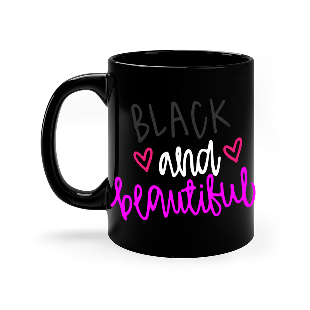 black and beautiful color 252#- black words - phrases-Mug / Coffee Cup