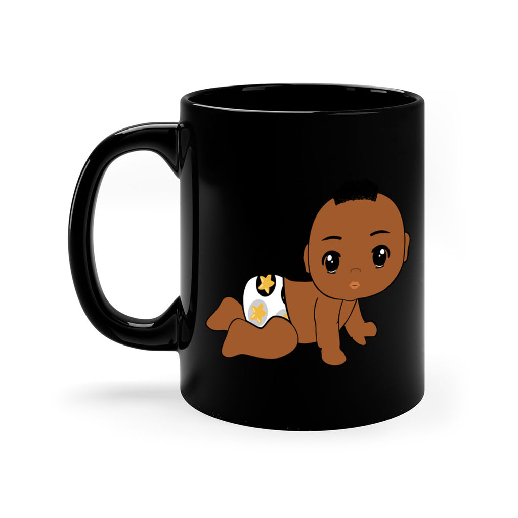 black baby boy 6#- Black men - Boys-Mug / Coffee Cup