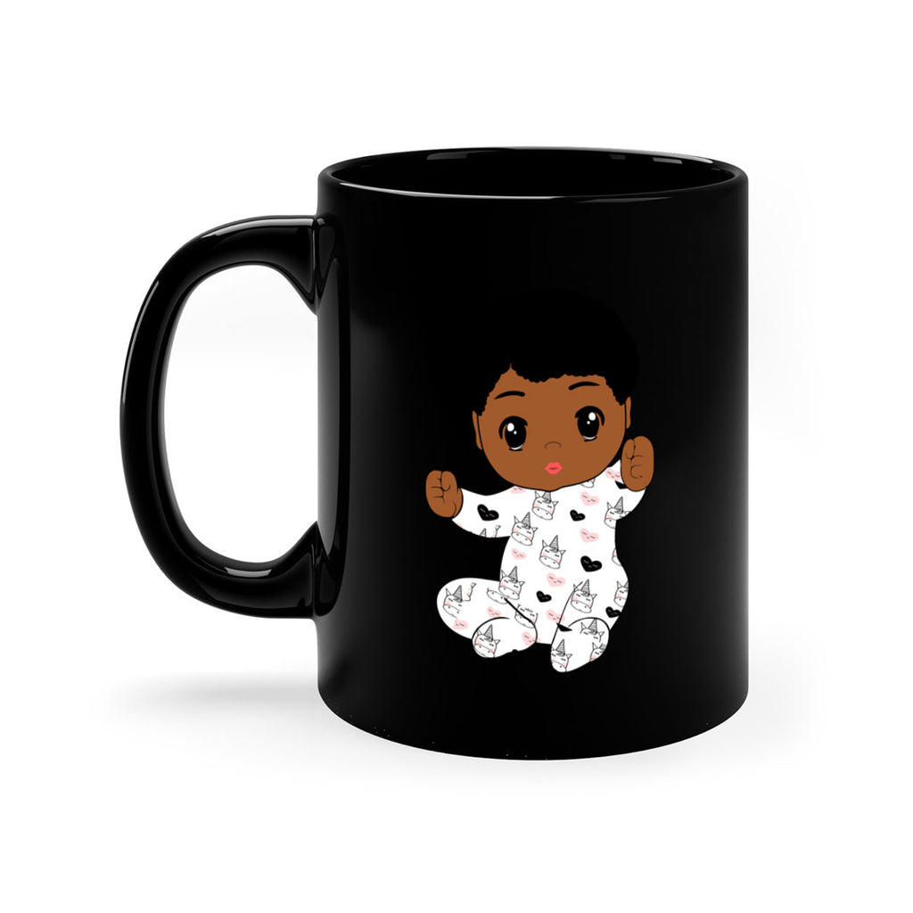 black baby boy 8#- Black men - Boys-Mug / Coffee Cup