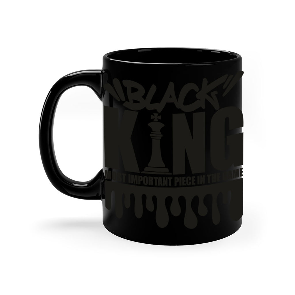 black king 214#- black words - phrases-Mug / Coffee Cup