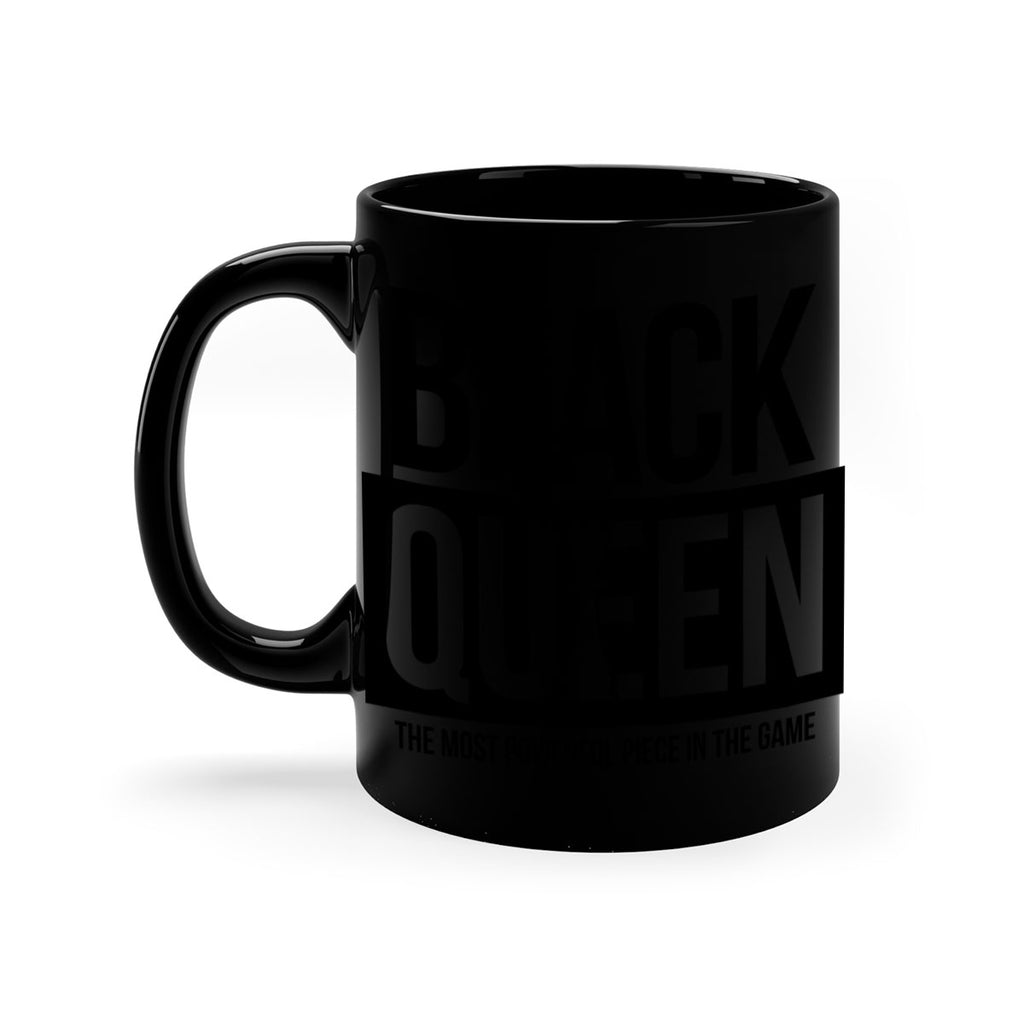 black queen chess 224#- black words - phrases-Mug / Coffee Cup