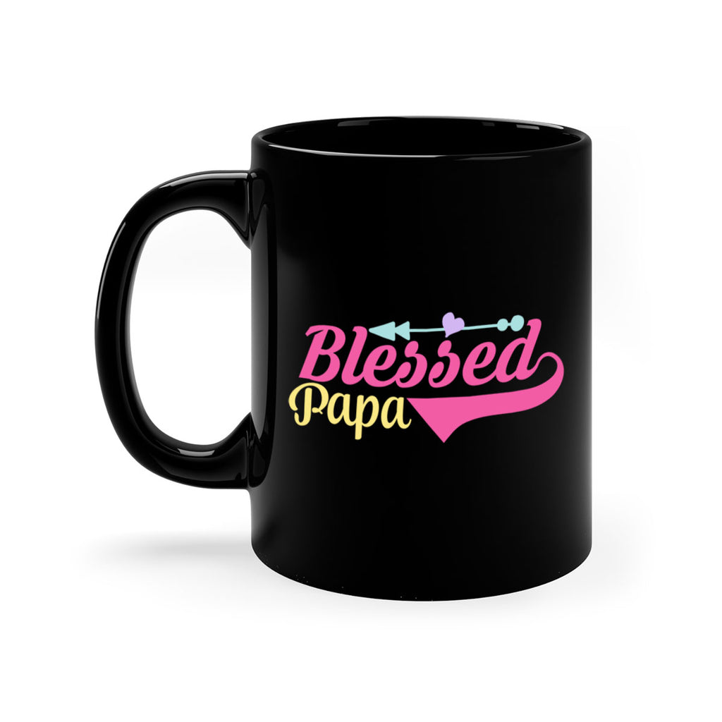 blessed papa 73#- grandpa-Mug / Coffee Cup