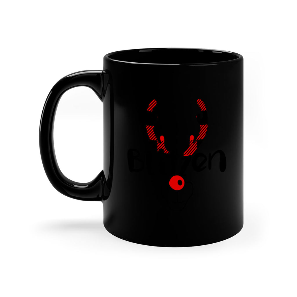 blitzen reindeer style 52#- christmas-Mug / Coffee Cup