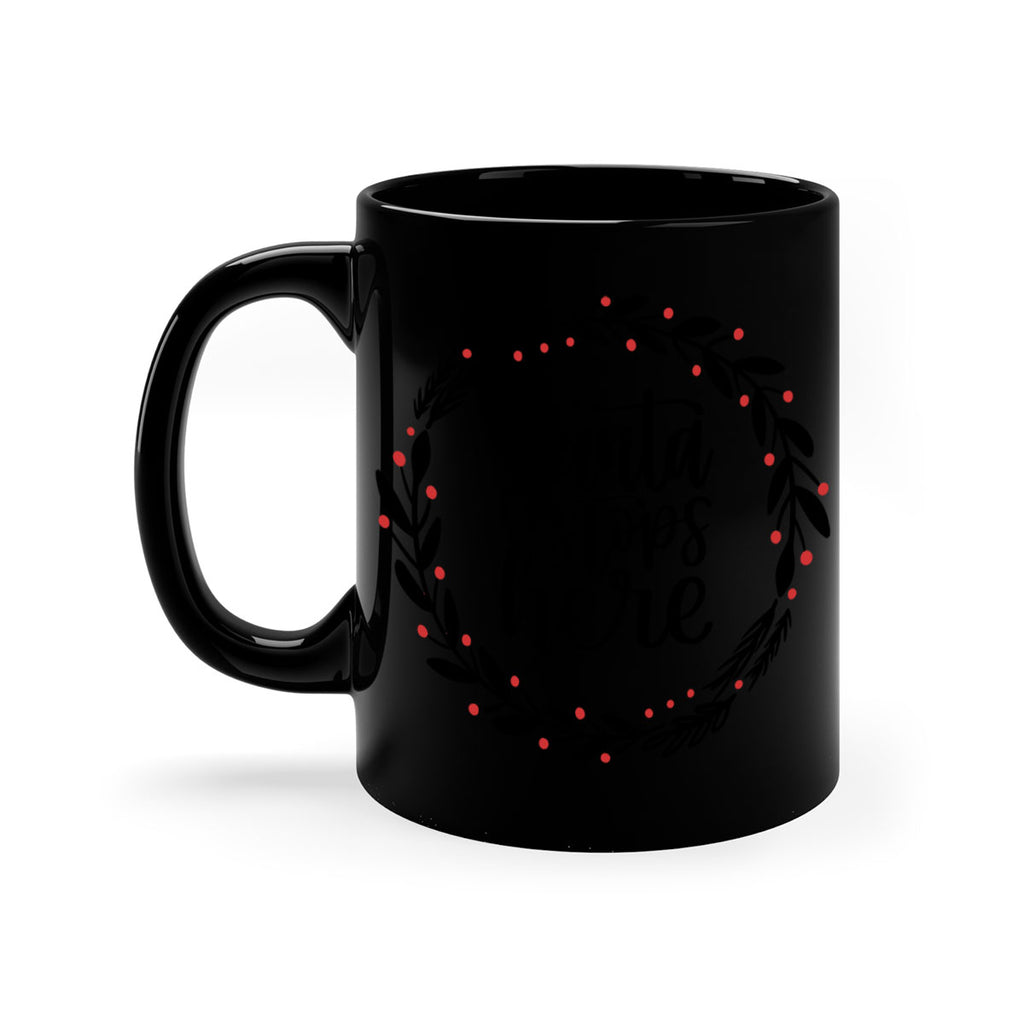 christmas ornamentssanta stops here 175#- christmas-Mug / Coffee Cup